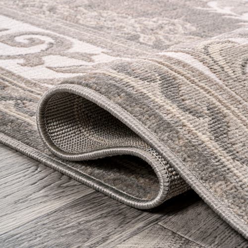 Jonathan Y Rosalia Cottage Medallion Area Rug In Beige/ivory