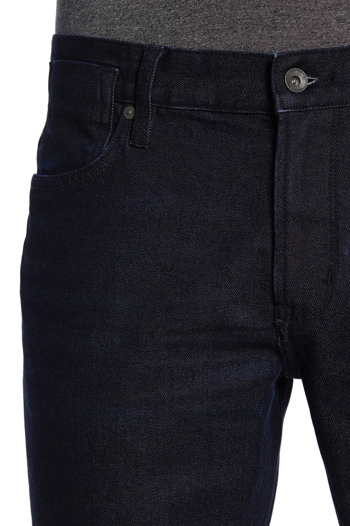 John Varvatos Star USA Men/'s Bowery Fit Slim Straight Jeans BQRQ Blue Denim Navy