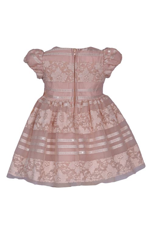 Shop Iris & Ivy Lace Dress & Headband Set In Blush