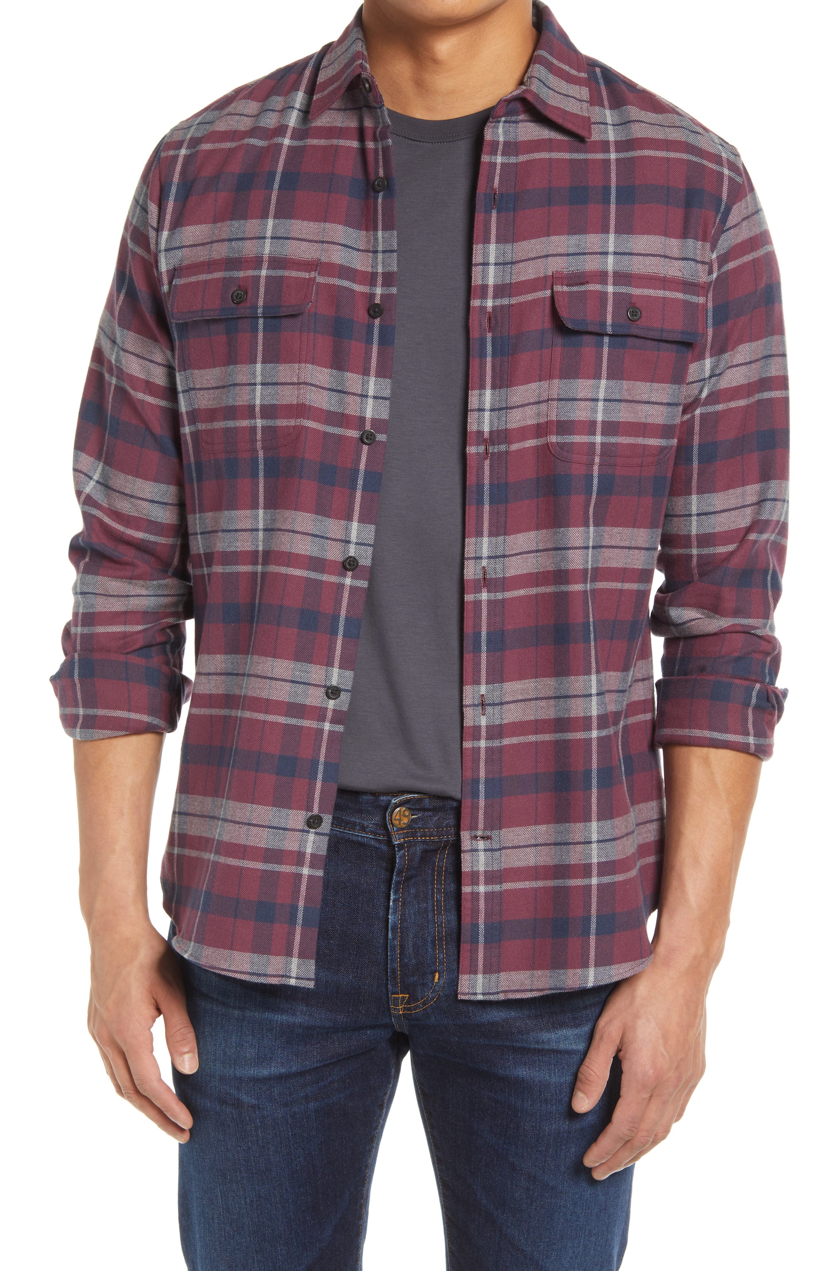 Men's Purple Flannel Shirts | Nordstrom