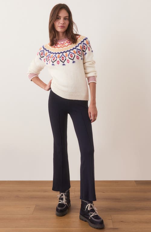 Shop Marine Layer Archive Shasta Fair Isle Sweater In Cream