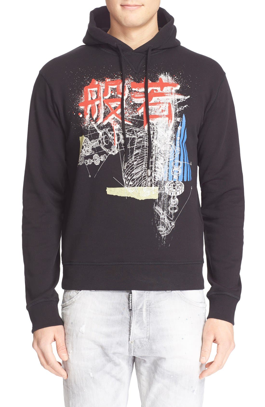 dsquared samurai sweatshirt