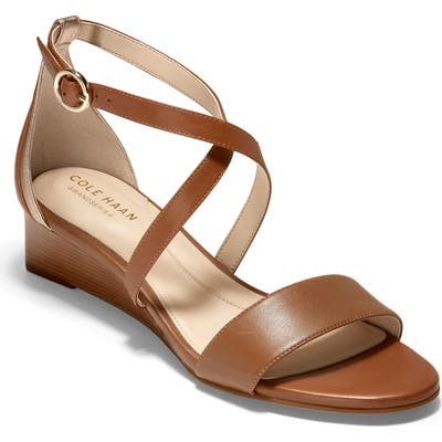 Cole Haan Hollie Wedge Sandal, Brown
