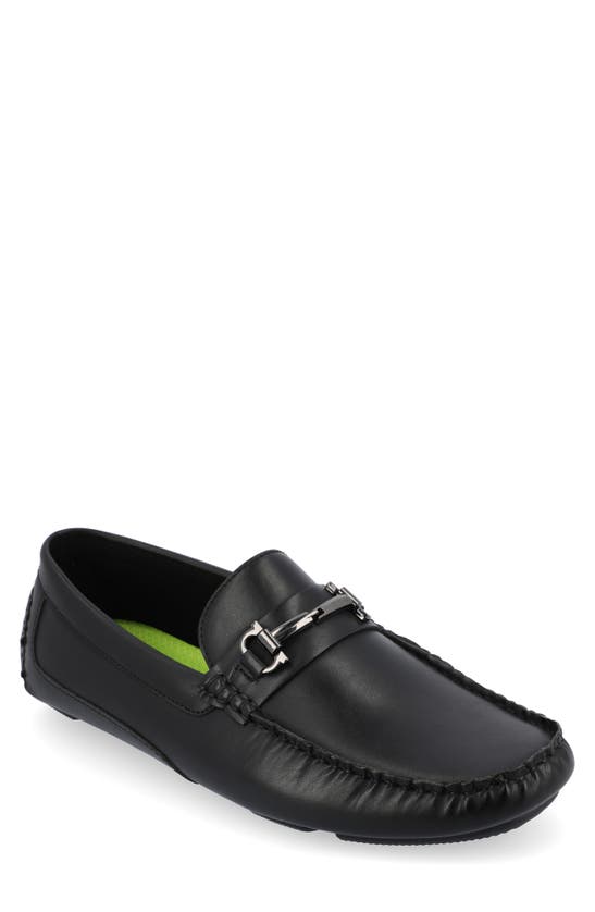 Vance Co. Holden Bit Driving Loafer In Black