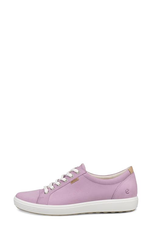 Ecco Soft 7 Sneaker In Lavender Mist