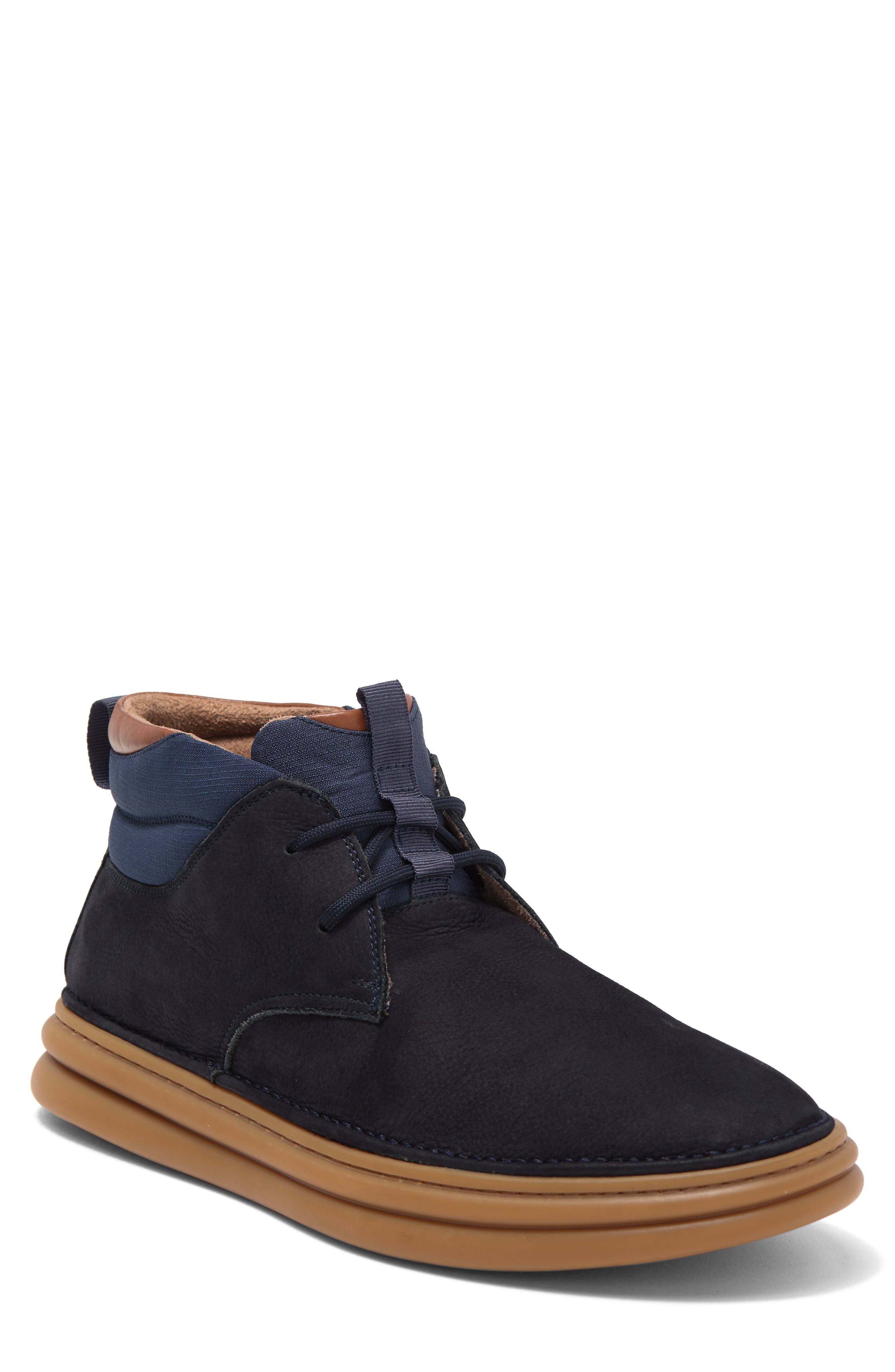 blue chukka boots