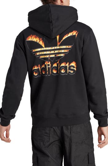 Adidas hoodie graphic hot sale