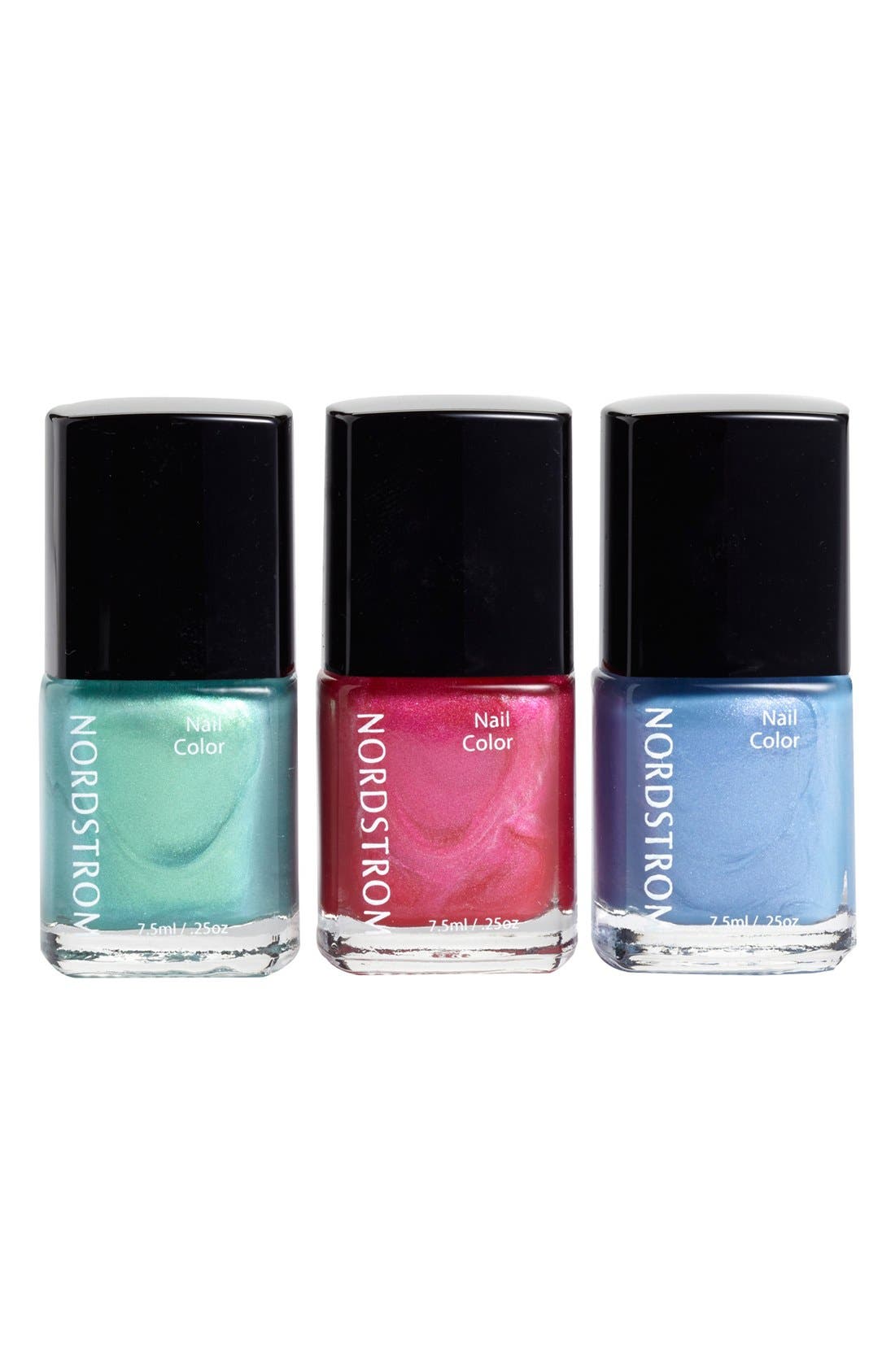 Nordstrom 'Metallic' Nail Color Trio Nordstrom