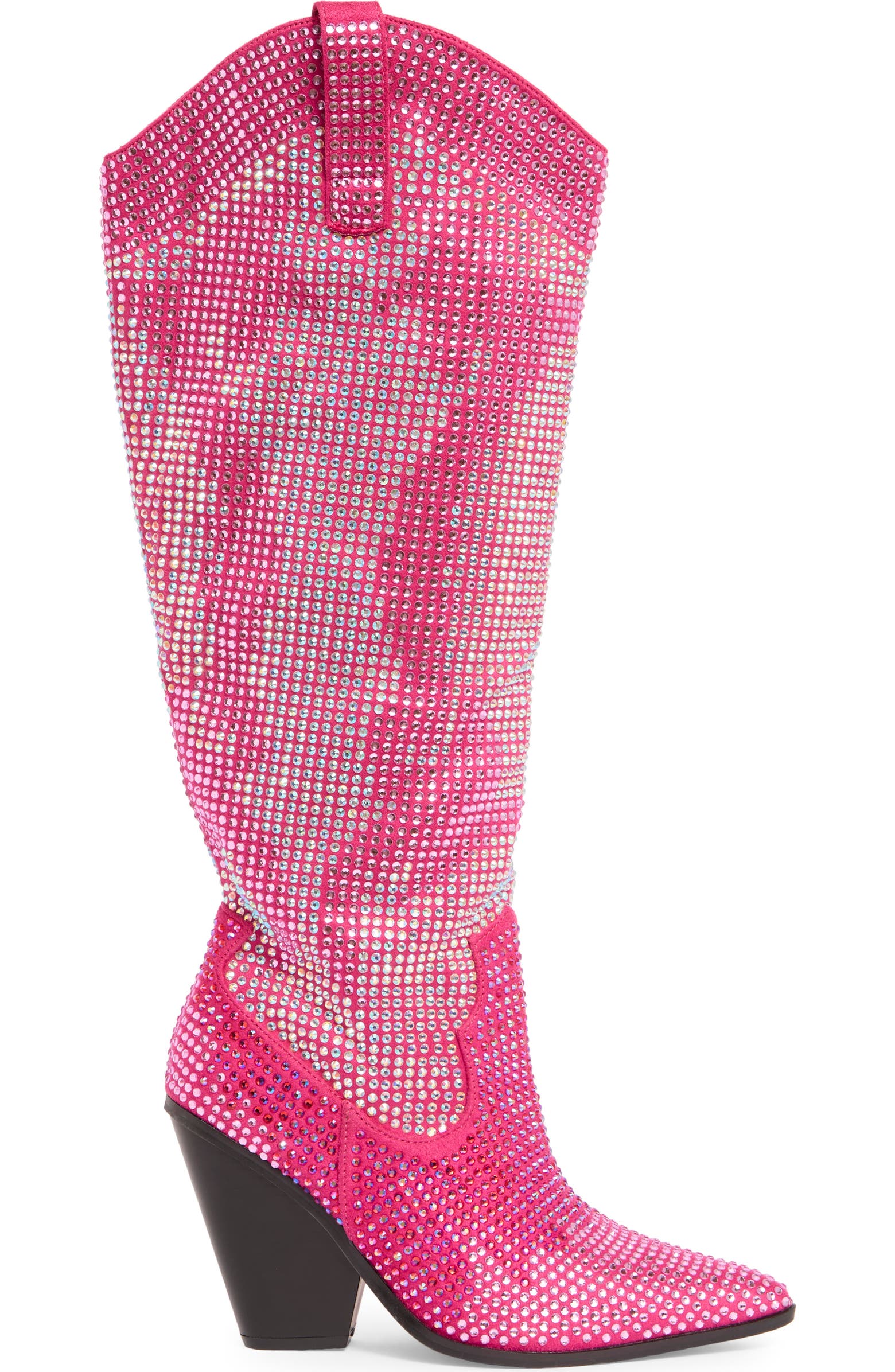 CAPE ROBBIN Malinde Rhinestone Western Boot (Women) Nordstromrack