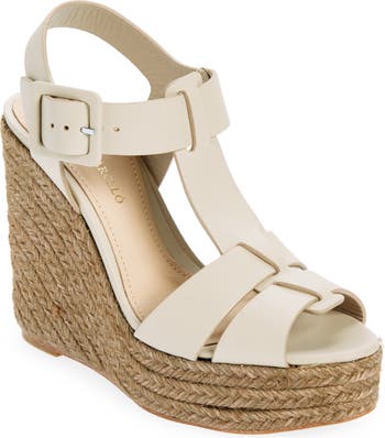 Paloma Barcelo Alison Slingback Espdarille Platform Wedge Sandal (Women ...