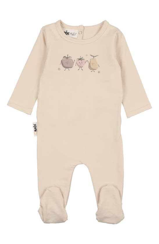 Maniere Fruity Friends Footie In Sand