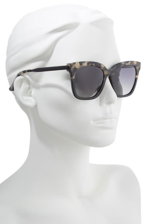 Diff Bella 52mm Polarized Sunglasses In Grey Fage/grey