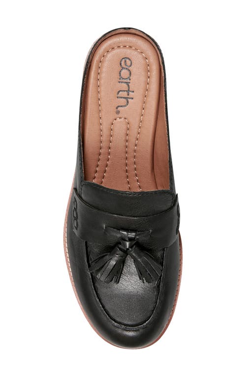 Shop Earth ® Everett Tassle Mule In Black