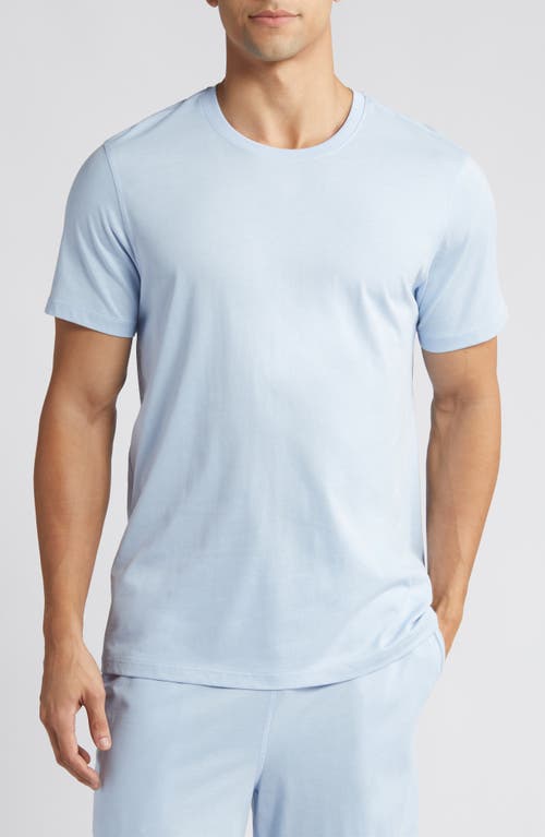 Cotton & Tencel Lyocell Blend Pajama T-Shirt in Sky