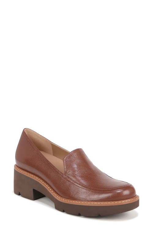 Dreamer Platform Loafer in Cappuccino Leather