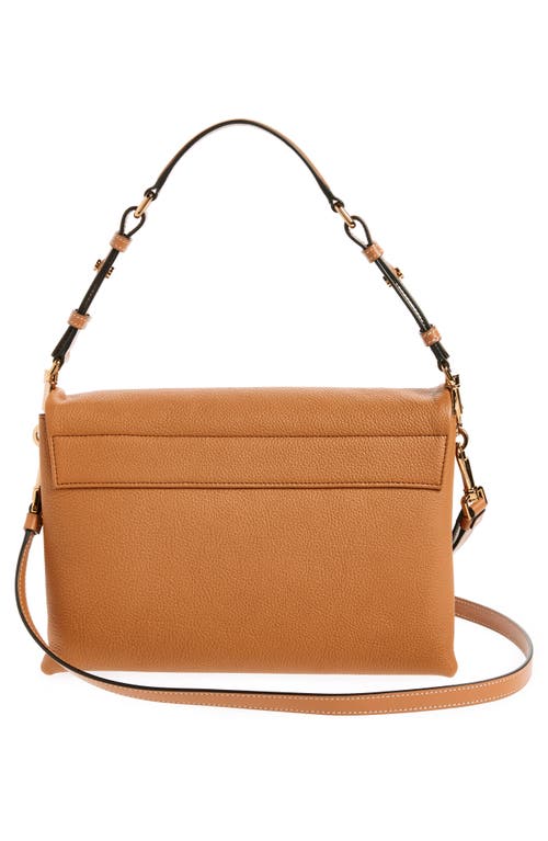 Shop Tod's Medium T-timeless Leather Shoulder Bag In Kenia Scuro