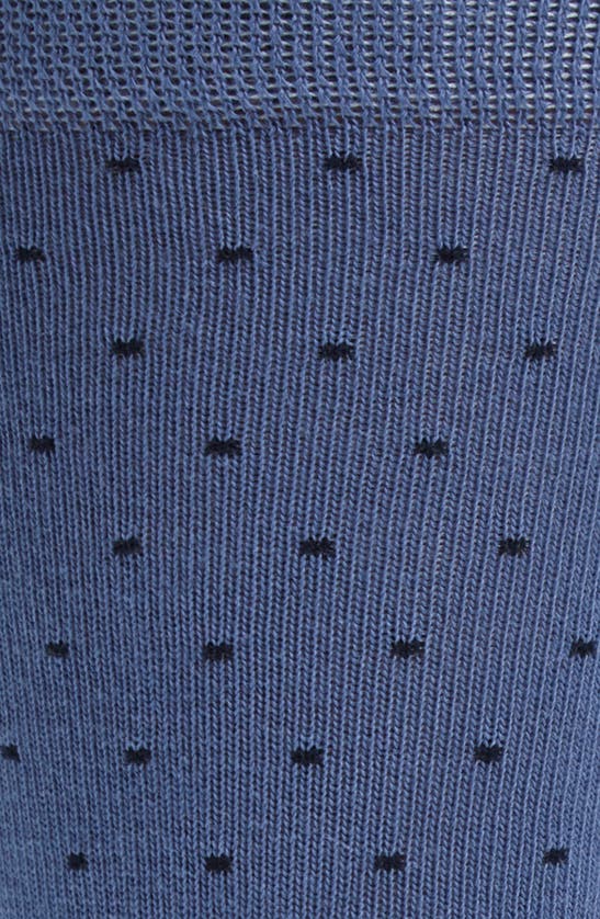 Shop Ted Baker Sokkfff Neat Dott Dress Socks In Blue