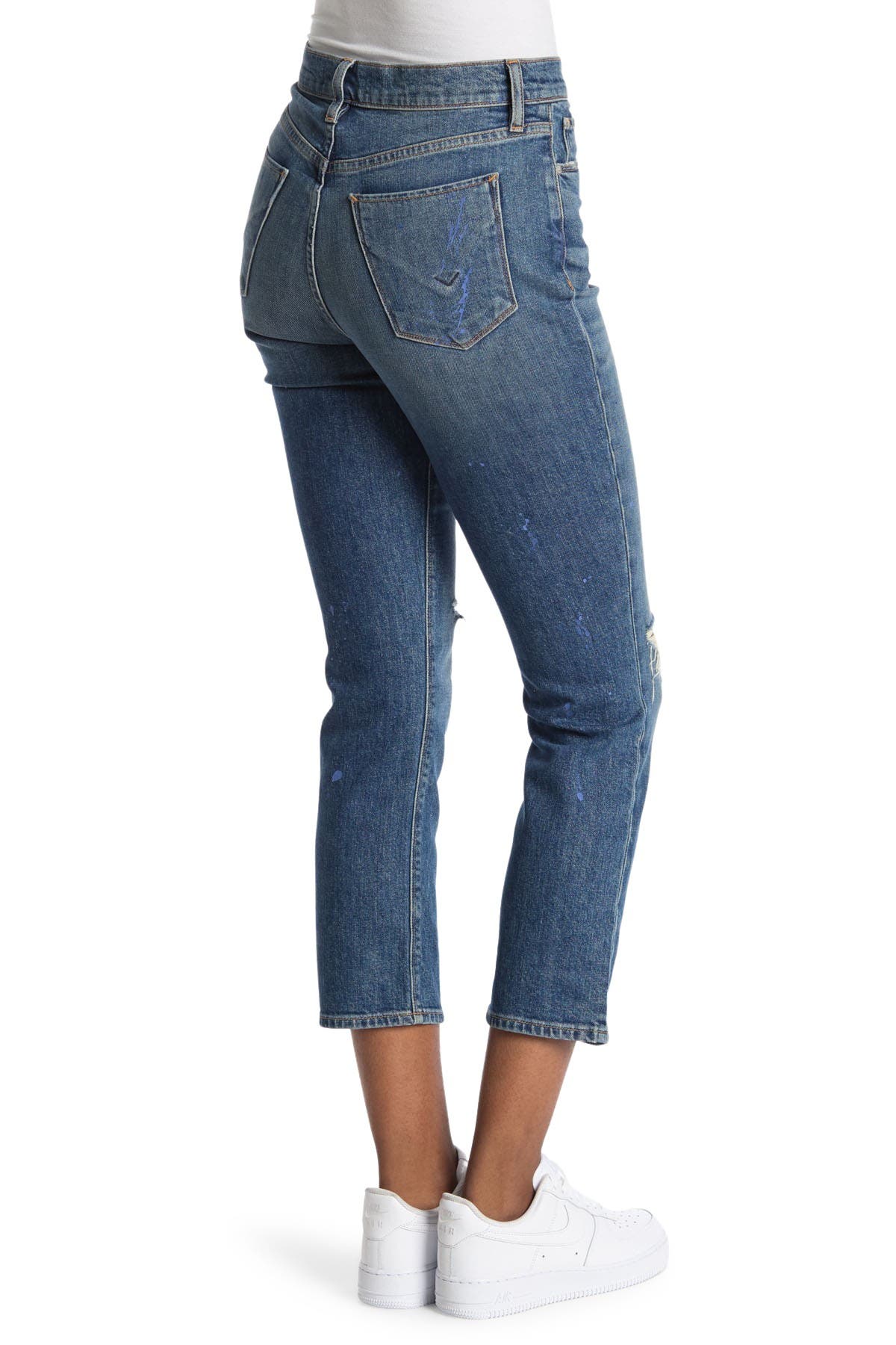 Hudson Holly High Waist Ankle Skinny Jeans In Never Ever