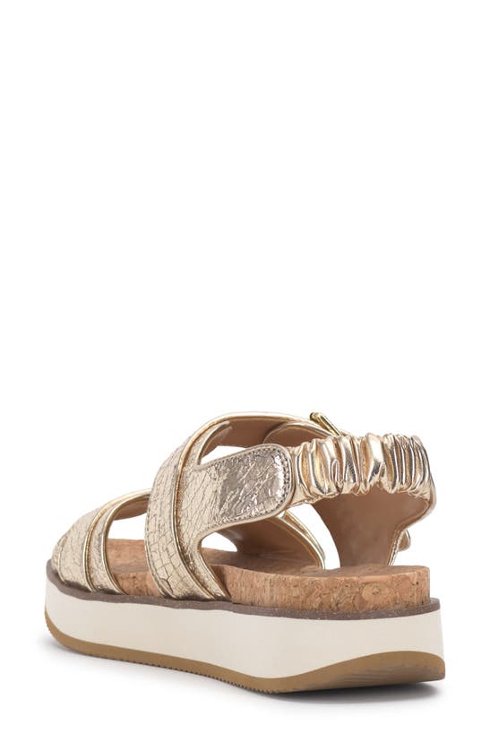 Shop Vince Camuto Anivay Sandal In Gold