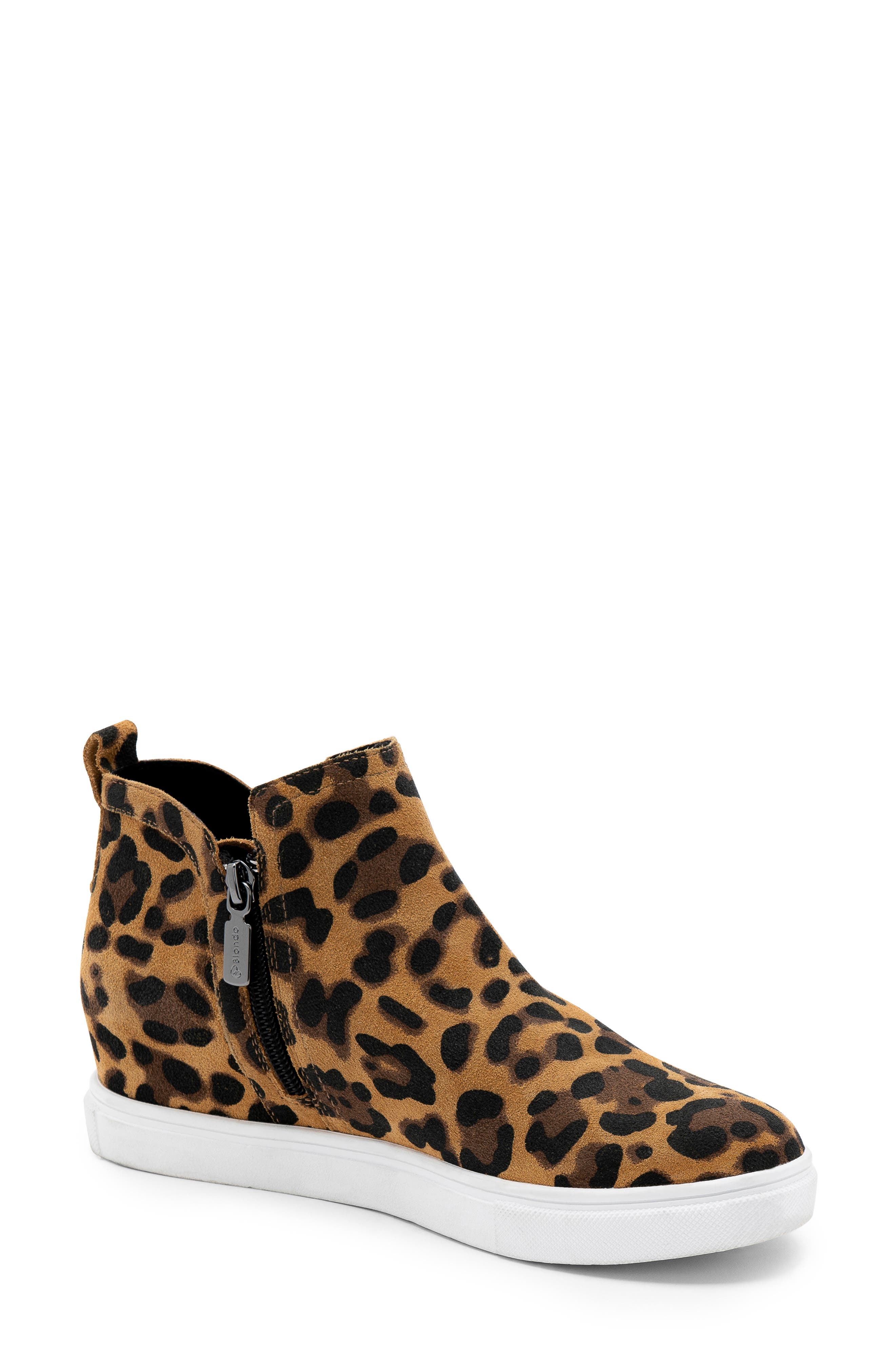 blondo georgette hidden wedge sneaker