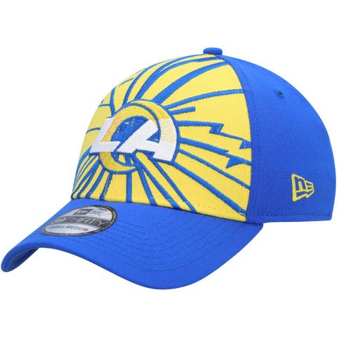 New Era Los Angeles Rams 'Throwback Corduroy' Golfer Snapback Blue