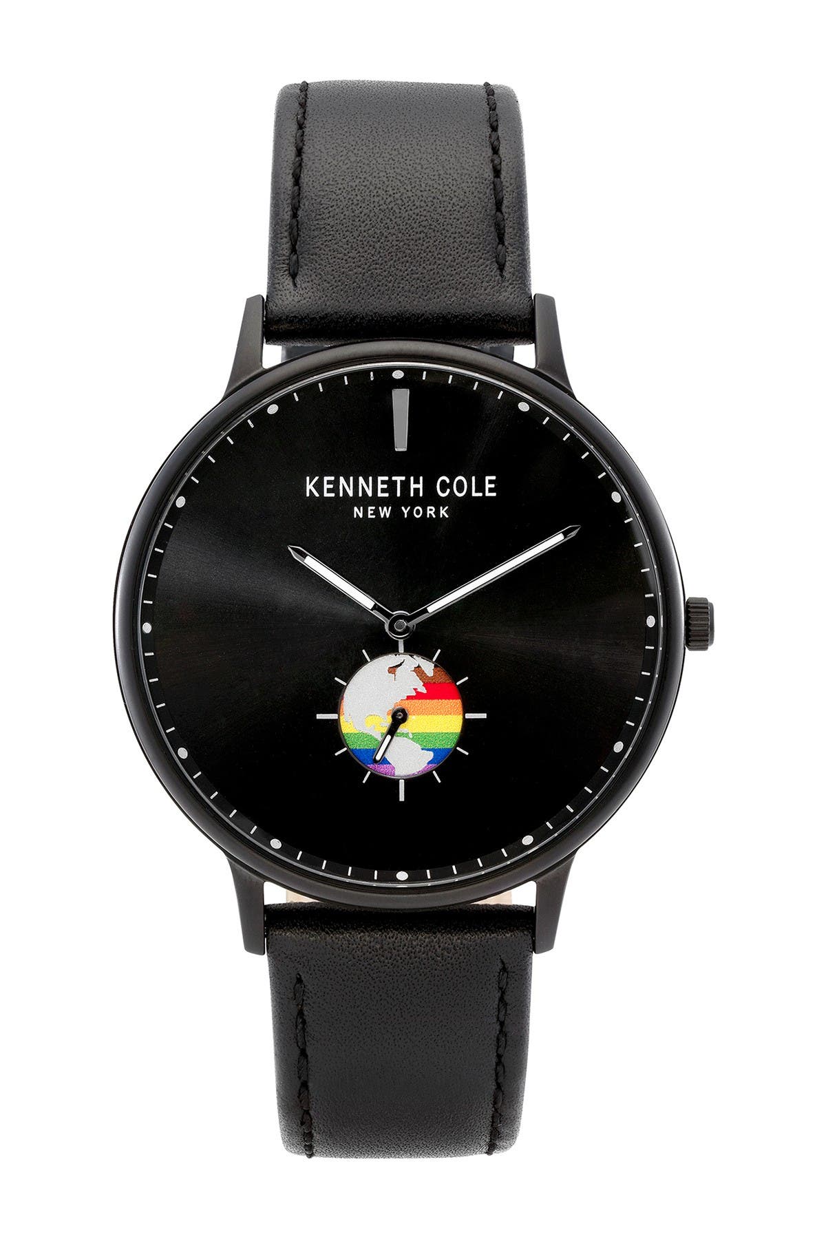 kenneth cole watch leather
