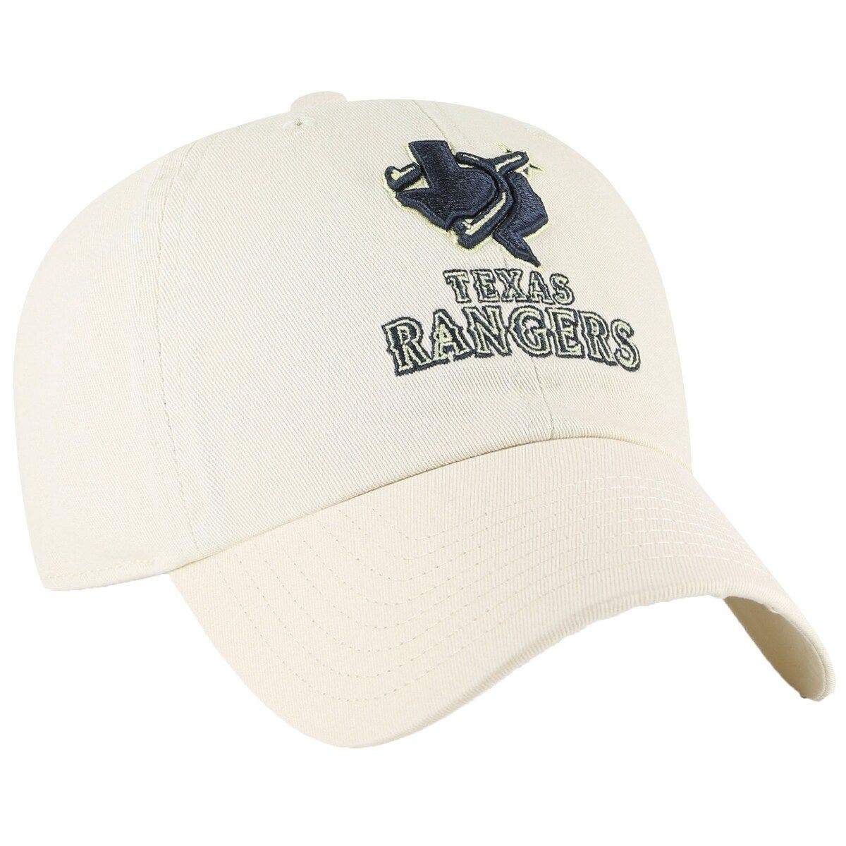 '47 Men's '47 Cream Texas Rangers 2023 City Connect Clean Up Adjustable ...