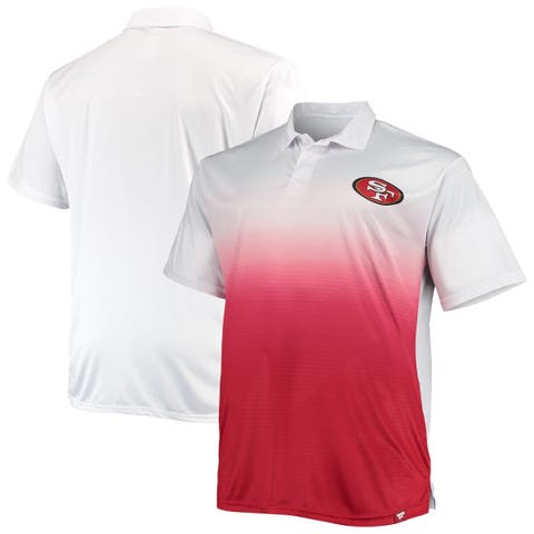 Profile Men's White and Red St. Louis Cardinals Big Tall Sublimated Polo  Shirt