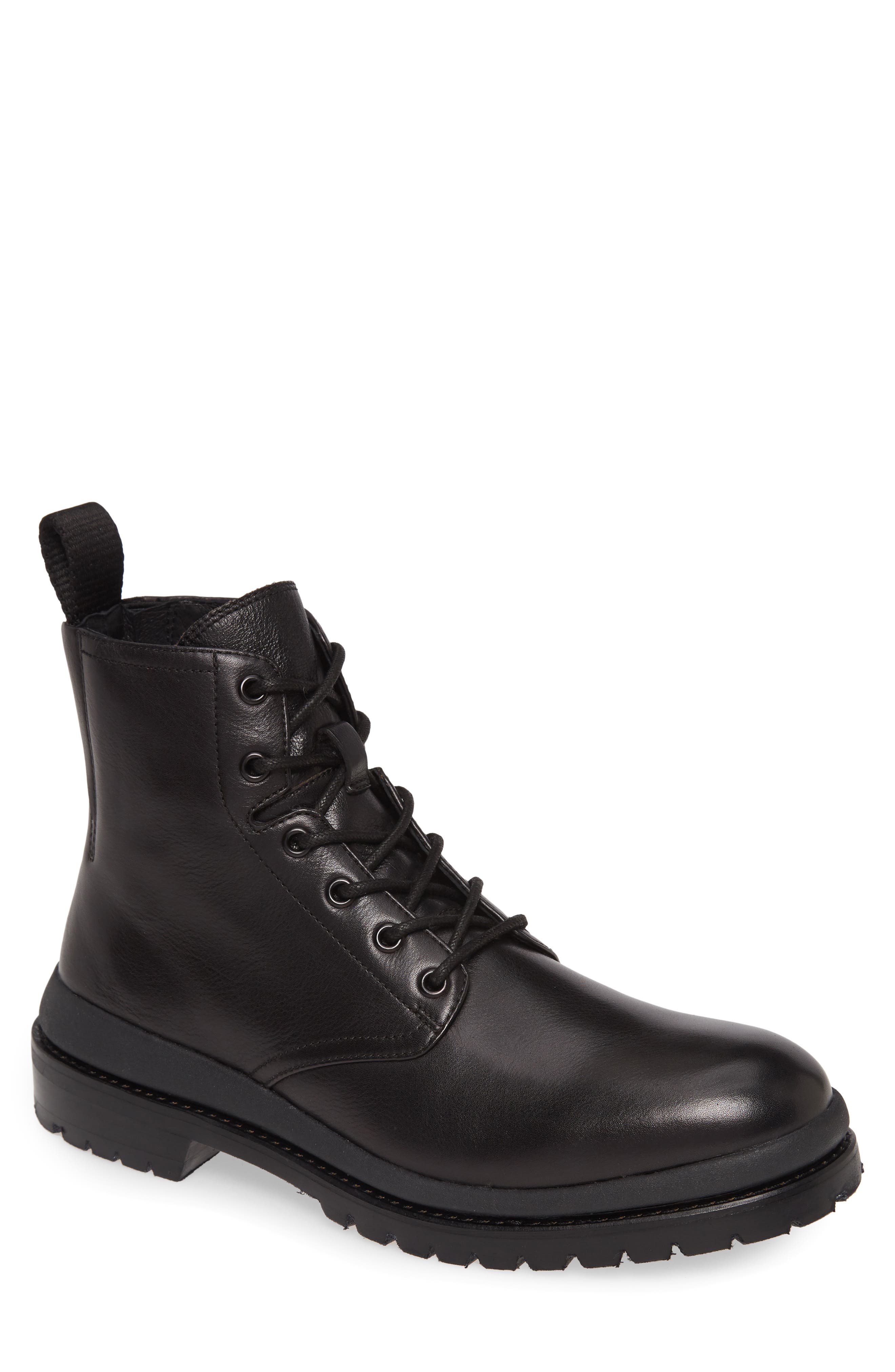 UPC 190802749341 product image for Men's John Varvatos Star Usa Jarvis Plain Toe Boot, Size 9.5 M - Black | upcitemdb.com