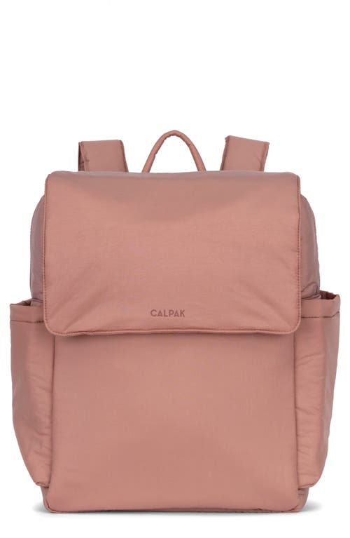 CALPAK Diaper Backpack with Laptop Sleeve in Peony at Nordstrom