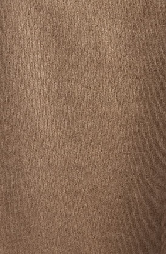 Shop Isabel Marant Zaely Shoulder Pad Crop Cotton T-shirt In Khaki