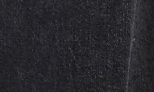Paige Anessa High Rise Wide Leg Ankle Jeans In Black Lotus In Viper Black Distressed