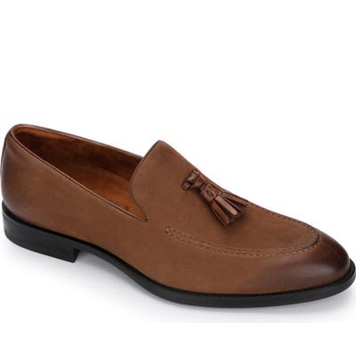 Kenneth Cole New York Futurepod Tassel Loafer- Brown