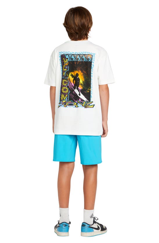 Shop Volcom Kids' Vision Liberators Board Shorts In Clearwater