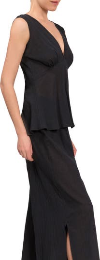 Deep V Wide Leg Pajamas