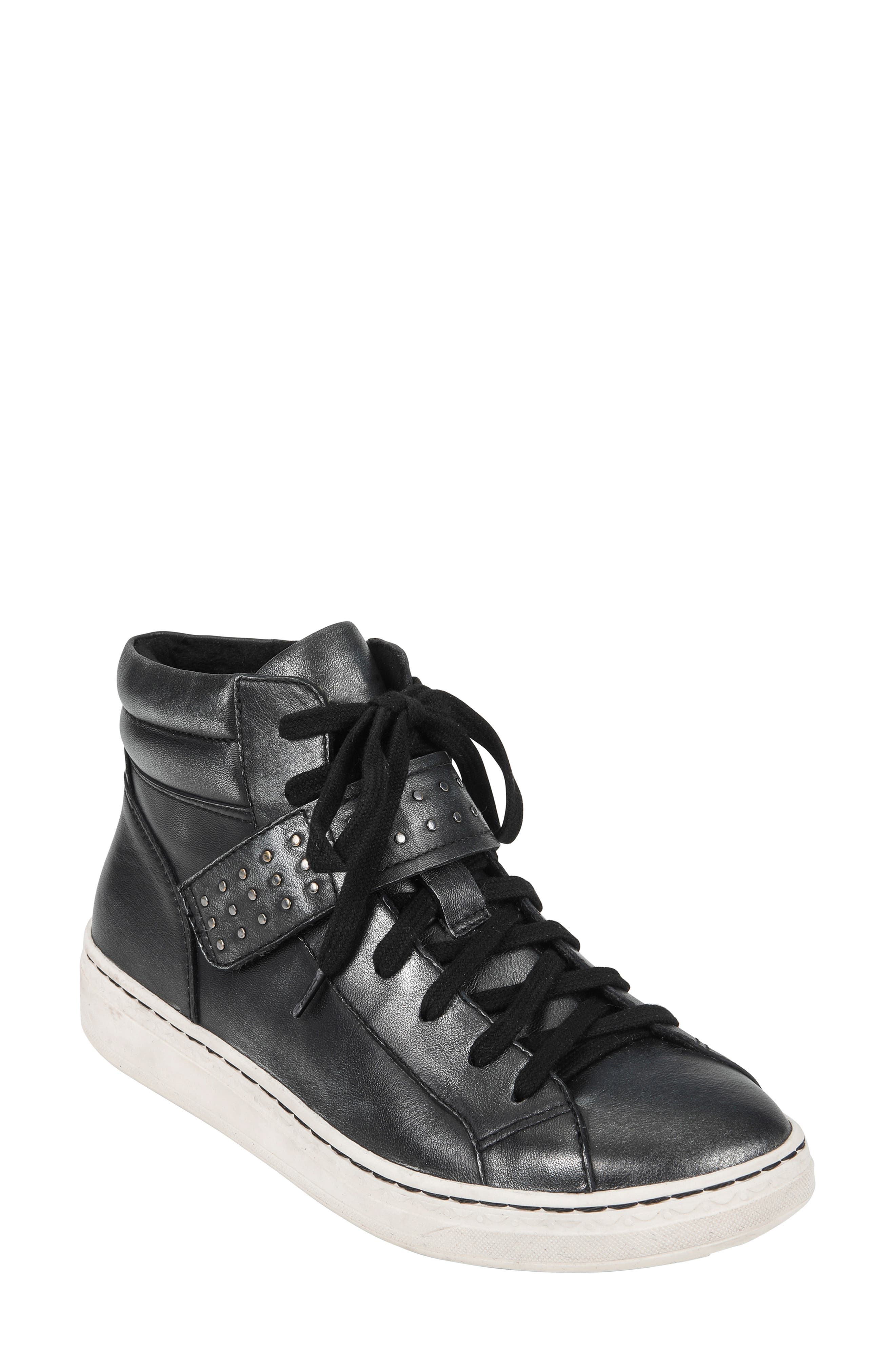 earth zeal high top sneaker