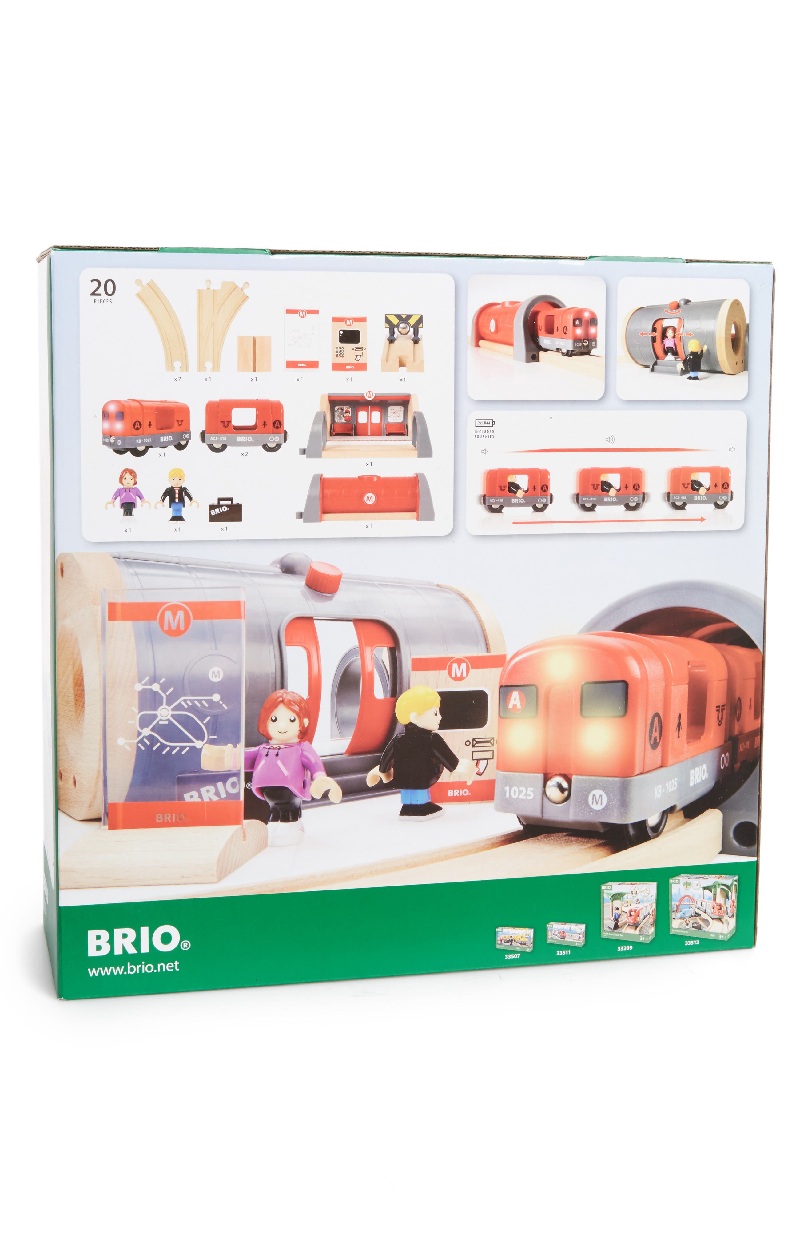metro railway set
