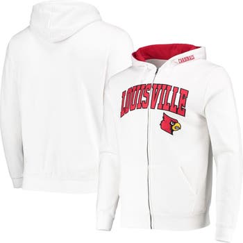 Louisville Cardinals Colosseum Arch & Logo 3.0 Full-Zip Hoodie - White in  2023