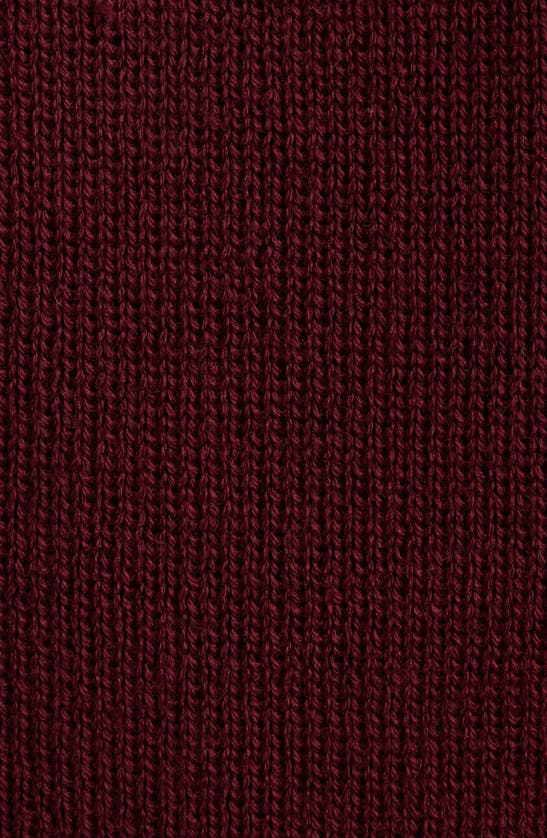 Shop Dries Van Noten Contrast Trim Wool Blend Sweater Vest In Wine 355
