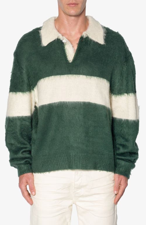 MNML MNML STRIPE COTTON RUGBY SWEATER 