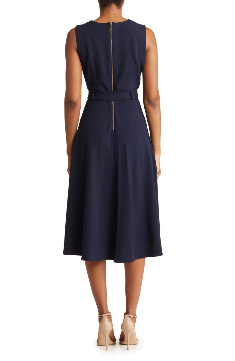 Calvin Klein Belted Midi Dress Nordstromrack