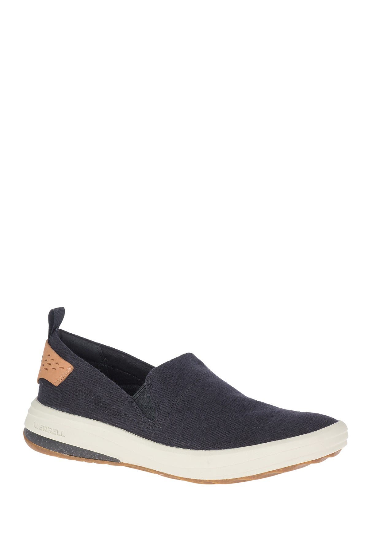merrell canvas slip on shoes