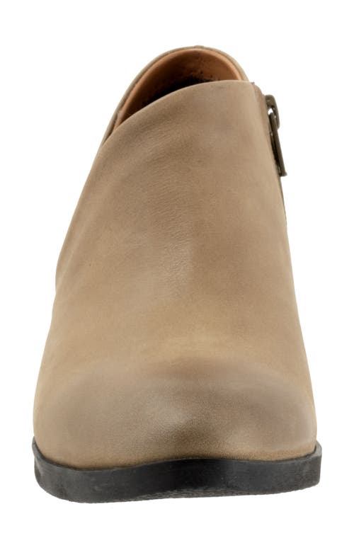 Bueno Caitlin Zip Bootie In Moss