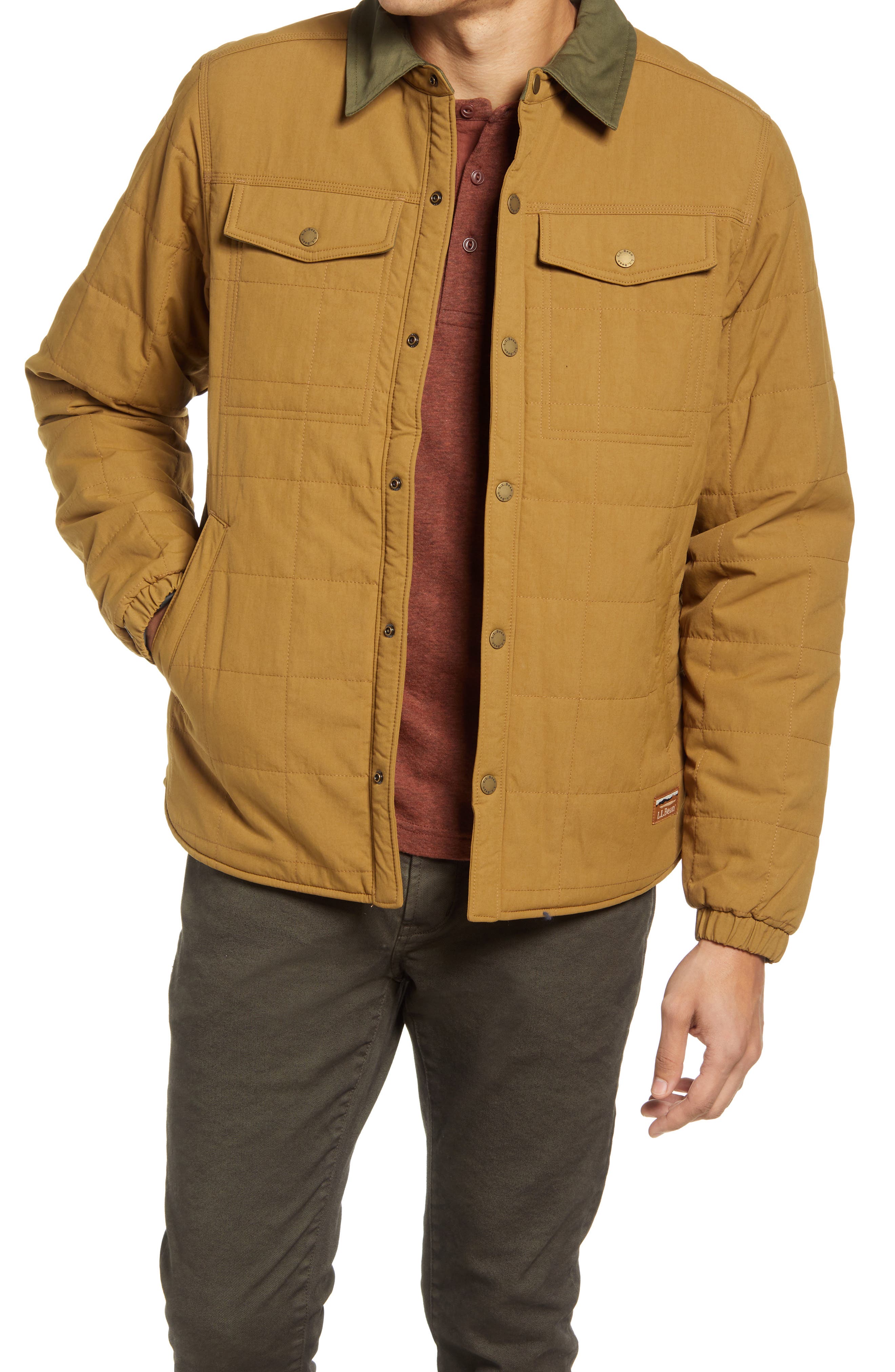 ll bean shirt jacket
