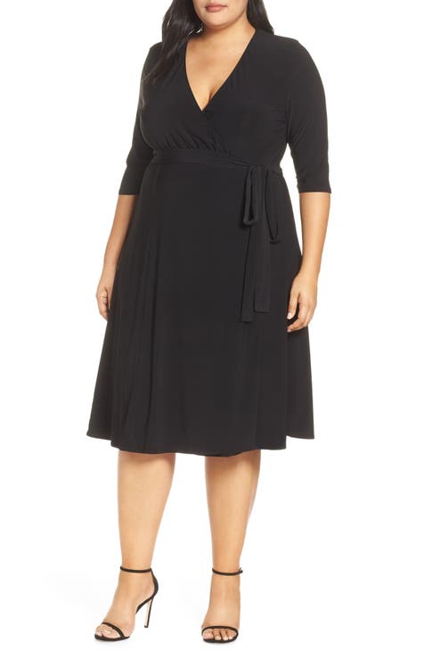 Essential Wrap Dress (Plus Size)