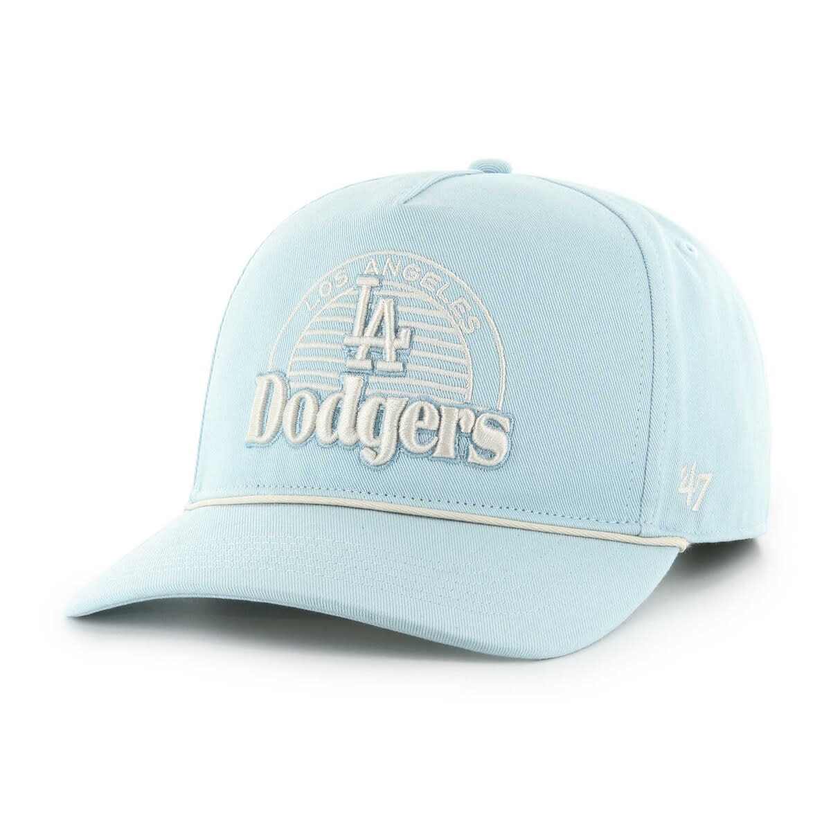 Official Los Angeles Dodgers Blue Hat - Adjustable Velcro Back, 3D Embroidered Logo, One Size Fits Most