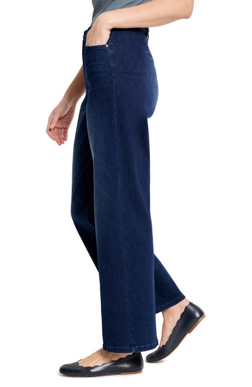 Shop Nic + Zoe Nic+zoe High Waist Wide Leg Jeans In Twilight