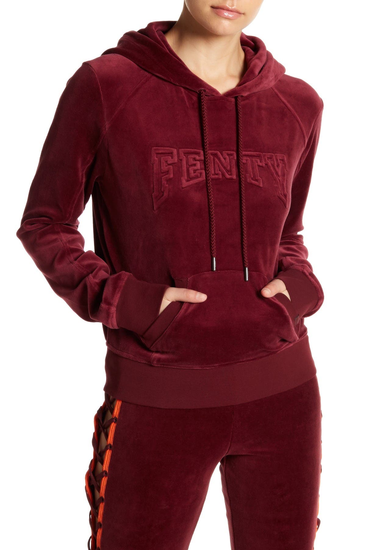 puma velvet hoodie