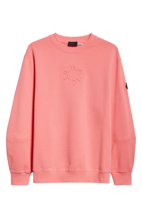 Pink designer sale sweatshirt