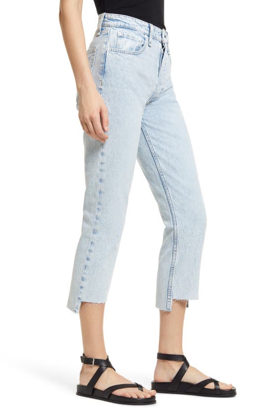 Shop Rag & Bone Nina High Waist Crop Cigarette Jeans In Mica